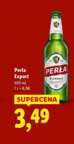 Lidl Perła Export oferta
