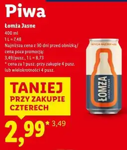 Lidl Łomża Jasne oferta