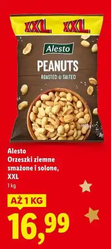 Lidl Alesto Orzeszki ziemne smażone i solone, XXL 1kg oferta