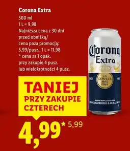 Lidl Corona Extra oferta