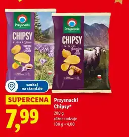 Lidl Przysnacki Chipsy (200 g) oferta