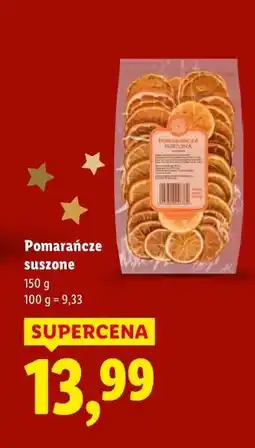 Lidl Pomarańcze suszone oferta
