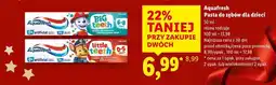 Lidl Aquafresh Pasta do zębów dla dzieci 50 ml oferta
