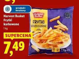 Lidl Harvest Basket Frytki karbowane 1kg oferta