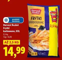 Lidl Harvest Basket Frytki karbowane, XXL 2.5kg oferta