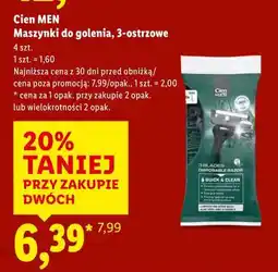 Lidl Cien MEN Maszynki do golenia, 3-ostrzowe oferta