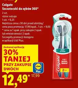 Lidl Colgate Szczoteczki do zębów 360° oferta