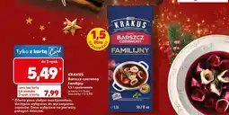 Kaufland Krakus Barszcz czerwony rodzinny 1,5 l opakowanie oferta