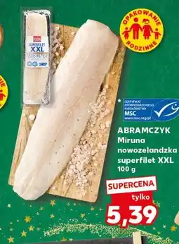 Kaufland Miruna nowozelandzka superfilet XXL 100g ABRAMCZYK oferta