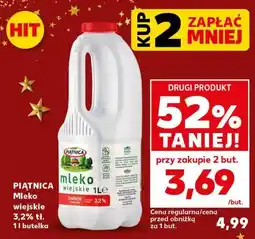 Kaufland Piątnica Mleko wiejskie 3.2% tł oferta