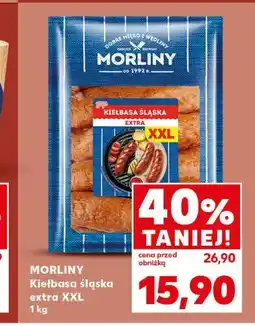 Kaufland Morliny Kiełbasa śląska extra XXL oferta