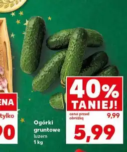 Kaufland Ogórki gruntowe luzem oferta