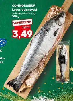 Kaufland Łosoś atlantycki świeży, patroszony 100g CONNOISSEUR oferta