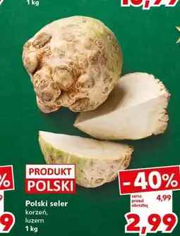 Kaufland Polski seler korzeń, luzem 1 kg oferta