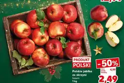 Kaufland Polskie jabłka ze skrzyni luzem 1 kg oferta