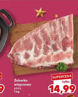 Kaufland Żeberka wieprzowe płaty 1 kg oferta