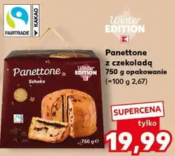 Kaufland Panettone z czekoladą 750 g opakowanie oferta