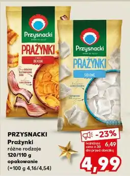 Kaufland Przysnacki Prażynki (różne rodzaje) 120/110 g oferta