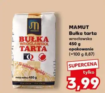 Kaufland Mamut Bułka tarta wrocławska 450 g opakowanie oferta