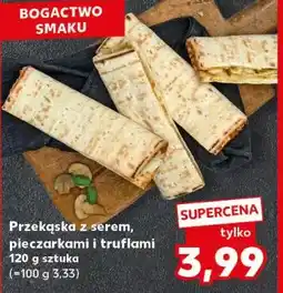 Kaufland Przekąska z serem, pieczarkami i truflami 120 g sztuka oferta