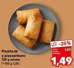 Kaufland Pasztecik z pieczarkami 120 g sztuka oferta