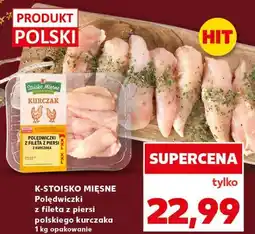 Kaufland K-STOISKO MIĘSNE Polędwiczki z fileta z piersi polskiego kurczaka 1 kg opakowanie oferta