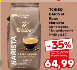 Kaufland Tchibo Barista Kawa ziarnista różne rodzaje 1kg oferta