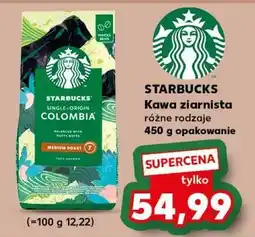 Kaufland Starbucks Kawa ziarnista różne rodzaje 450g oferta