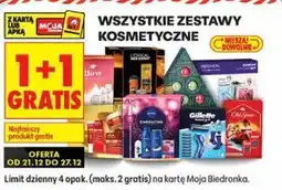 Biedronka Zestawy kosmetyczne (wybrane) oferta