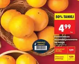 Biedronka Pomarańcze wyselekcjonowane na wagę oferta