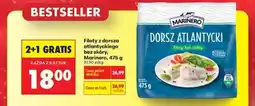 Biedronka MARINERO Dorsz atlantycki filety bez skóry oferta