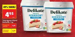 Biedronka Delikate Sernikowy Curd Cheese, 1 kg oferta