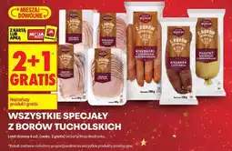 Biedronka Specjały z Borów Tucholskich (kiełbasy, pasztet, schab, szynka) oferta