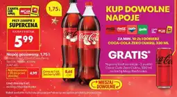 Biedronka Napój gazowany (Coca-Cola, Coca-Cola Zero, Sprite, Fanta, Kinley) 1,75 L oferta