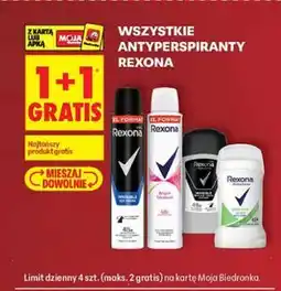 Biedronka Rexona Antyperspiranty oferta