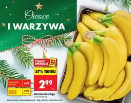 Biedronka Banan na wagę oferta