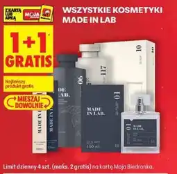 Biedronka Made in Lab Kosmetyki oferta