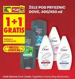Biedronka Dove Żel pod prysznic 400/450ml oferta