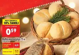 Biedronka Bułka poznańska, 75 g oferta