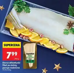 Biedronka Dorsz atlantycki filet ze skórą, porcja rodzinna oferta