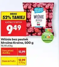 Biedronka Wiśnie bez pestek Mroźna Kraina, 500 g oferta