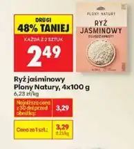 Biedronka Ryż jaśminowy Plony Natury, 4x100 g oferta