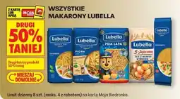 Biedronka Wszystkie makarony Lubella oferta