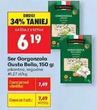 Biedronka Ser Gorgonzola Gusto Bello, 150 g oferta