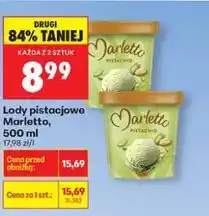 Biedronka Lody pistacjowo-morwowe Marletto, 500 ml oferta