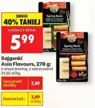 Biedronka Spring Rolls Sajgonki Asia Flavours, 278 g oferta