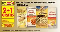 Biedronka Wszystkie makarony Szlachecki i Dobrusia oferta