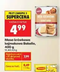Biedronka Masa krówkowa kajmakowa Bakallo, 400g oferta