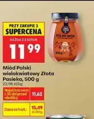 Biedronka Miód Polski wielokwiatowy Złota Pasieka, 950g oferta