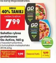 Biedronka Sałatka rybna proteinowa Go Active, 160g/185g oferta
